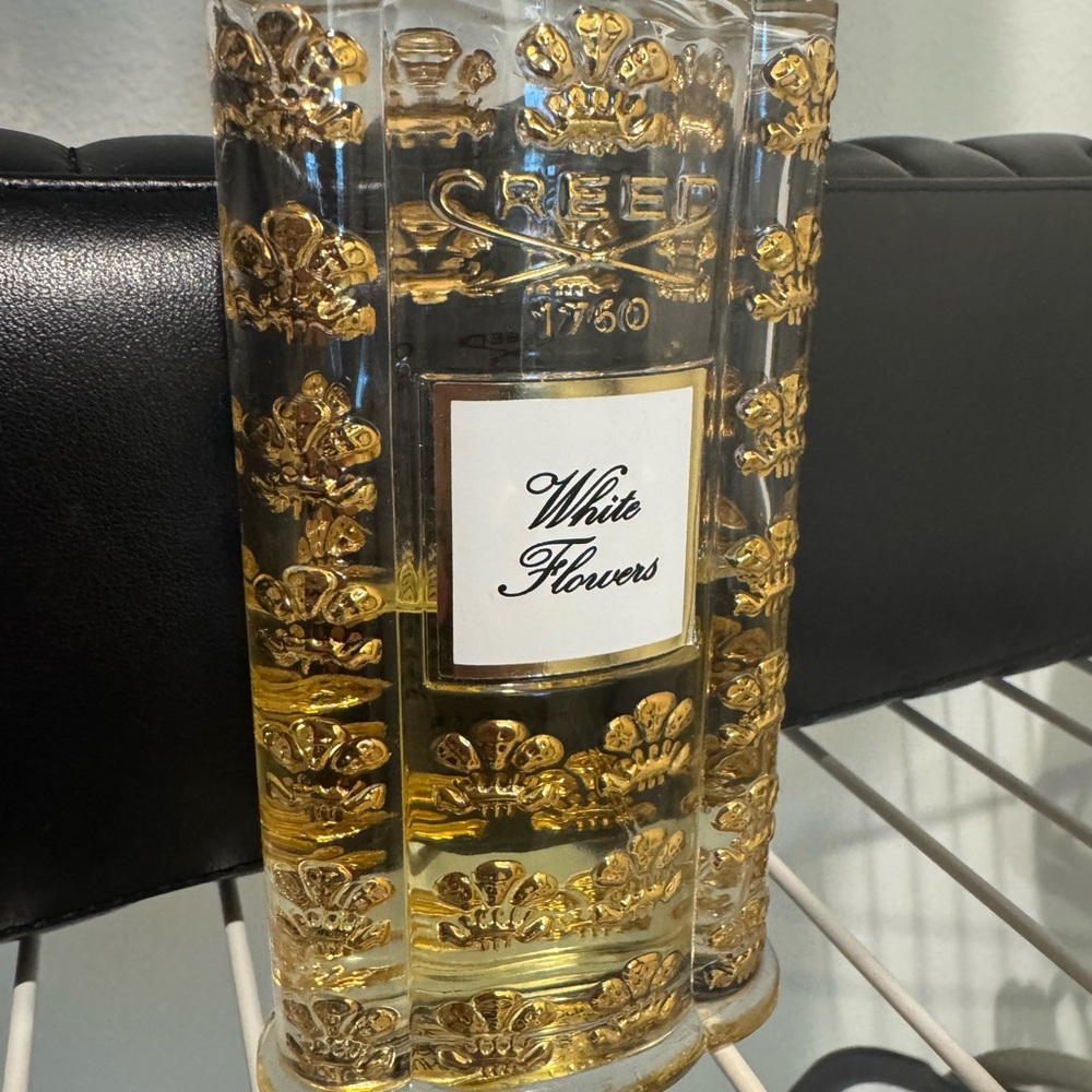 Creed Gold and Clear Decorative Candle Holder